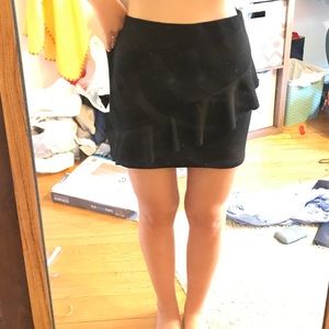 Black zara skirt